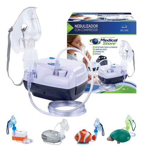 Nebulizador Super Silenciosos Adulto Infantil Completo