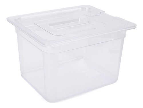 Recipiente De Plástico Con Tapa De Olla De Cocción Lenta, 12