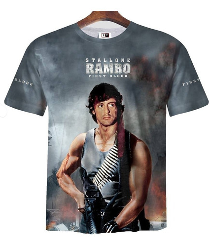 Remera Zt-0307 - Rambo First Blood