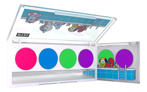 Box Quarteto De Sombras Bt21 Room Pool E Beach