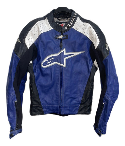 Campera De Cuero Alpinestar Con Protectores (Usado)