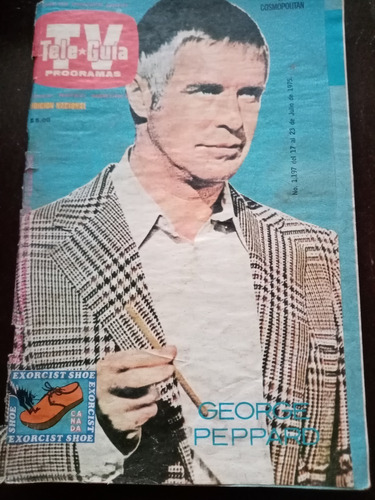 George Peppard (banacek), Novela El Chofer Revista Tele-guia