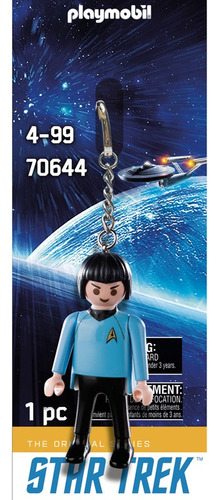Figura Armable Playmobil Llavero Star Trek Mr. Spock 1 Piezas 3+
