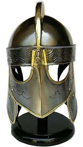 Arma Y Armadura - Casco Vikingo Medieval Casco Cruzado Guerr