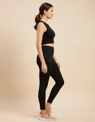 Legging DelRio com cós duplo sem costura