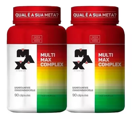 Multivitaminicos para Suplementos Max Titanium