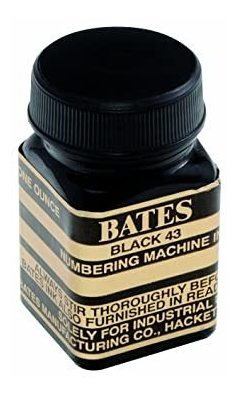 Numeración Bates Máquina De Recarga De Tinta, Botella De 1 O