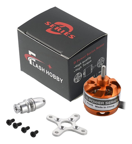 Flash Hobby D2822 Motor Sin Escobillas 2600kv 2-3s Para Rc A