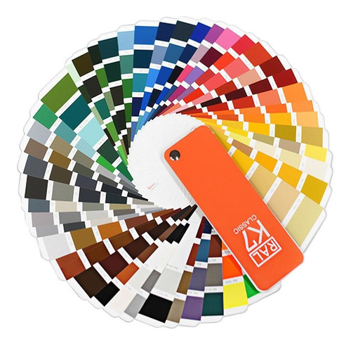 Muestras De Color Eficaz Ral, Mxral-001, 1 Pza, 216 Colores,