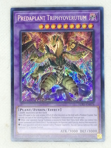 Predaplant Triphyoverutum Secreta Yugioh