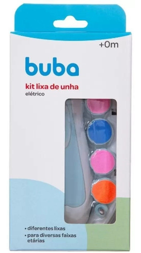 Imagem 5 de 5 de Kit Lixa De Unha Elétrico Buba 13777