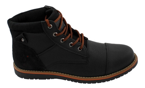 Botín Hombre Triples 33005 Rocco Casual Urbano Piel Negro