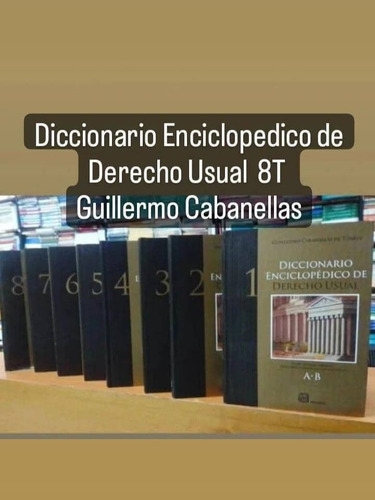 Diccionario Jurídico Elemental Guillermo Cabanellas 8t 