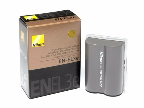 Bateria Original Nikon En-el3e D100 D50 D70 D80 D90 D300