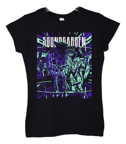 Polera Mujer Soundgarden Spring Tour 2017 Rock Abominatron