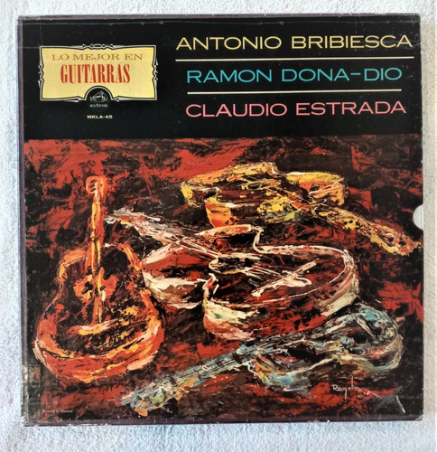 Antonio Bribiesca Ramon Donadio Claudio Estrada Lp Guitarras