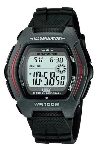 Reloj Digital Casio Iluminator Hdd-600-1av 100 Metros