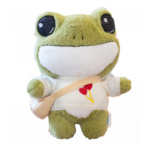 Mochila Dummy Frog Doll De Peluche Con Forma De Animal, Colo