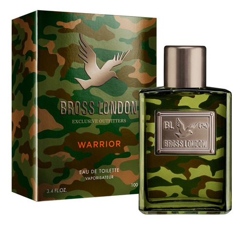 Perfume Bross London Warrior Hombre Edt 100 Ml