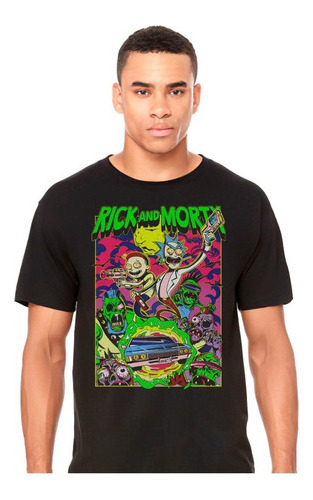 Rick And Morty - Poster - Animacion - Serie - Polera - Cyco