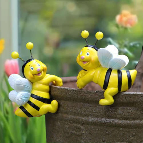 2pcs Flower Pot Figurinas Patio Colgante Jarrón Hugger