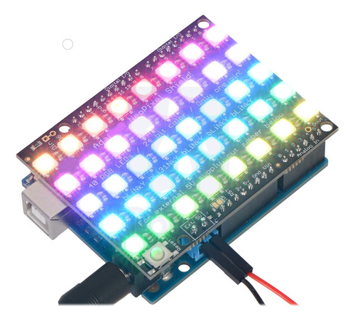 Shield Neo Pixel Para Arduino 