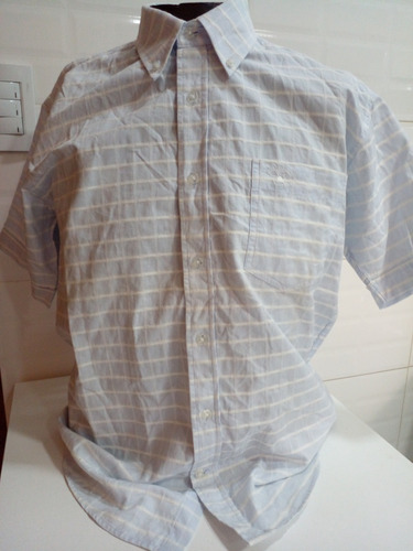 Camisa De Hombre Manga Corta Talle M Kevingston