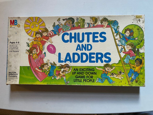 Juego Retro Chutes And Ladders (toboganes Y Escaleras) (Usado)