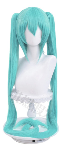 Peluca De Cosplay De Hatsune Miku Black Rock Con Forma De Co