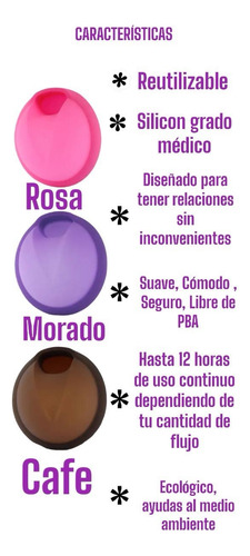 Aneercare Disco Menstrual + Copa Alta Comodidad Y Protección Rosa Las 2 L