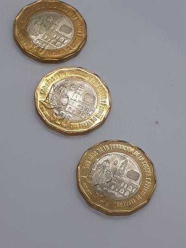 Moneda 20 Pesos 500 Años De La Fundación De Veracruz