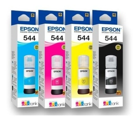 Tinta Epson Original T544 L3150 L1110 L5190 