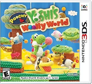 Poochy Y Yoshis Woolly World Edicion Estandar De Nintendo 3.
