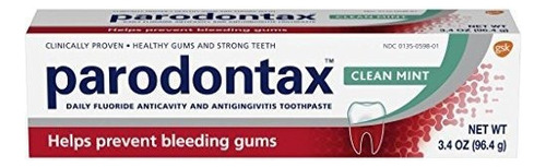 Parodontax Clean Mint Toothpaste Para Encias Sangrantes, 3.4