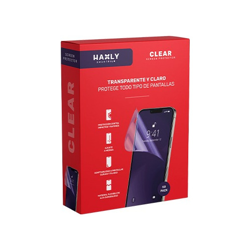 Film Hidrogel Premium Haxly Para iPhone 15 Pro Plus Pro Max