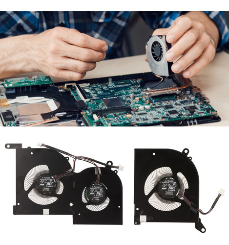 Ventilador De Refrigeración Para Portátil Msi Gs66, Conector