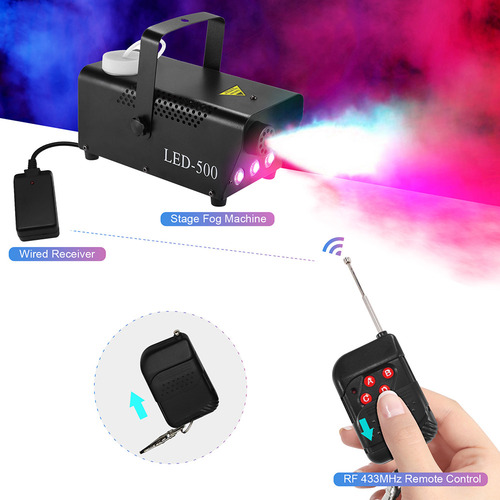 Barra Rgb Portátil Make Fog Machine Para Fiestas, Interiores