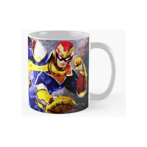 Taza Hiperespacio Capitán Falcon Calidad Premium