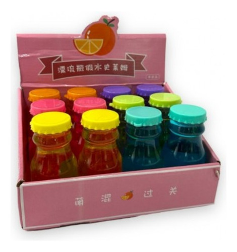 Juego Slime X2 Unidades Botella Estrella Didactico Niño Niña