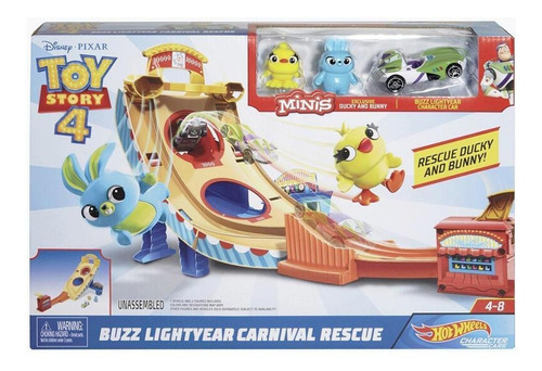 Hot Wheels Toy Story Set De Juego De Buzz Light Year Gcp24