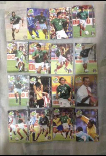 45 Tarjetas De Futbol Bimbo 2002