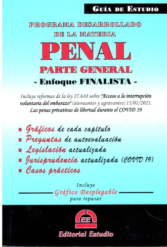 Guía De Penal Parte General Finalista + Código Penal Dyf