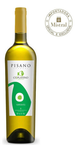 Vinho Branco Cisplatino Torrontés 2022 Pisano 750ml