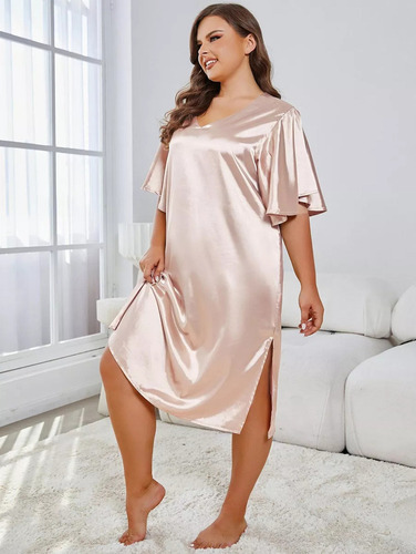 Camisones De Talla Grande Camisón Con Cuello En V