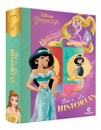 Imagem 1 de 4 de Box De Livros De Histórias Princesas 6 Livrinhos - Culturama