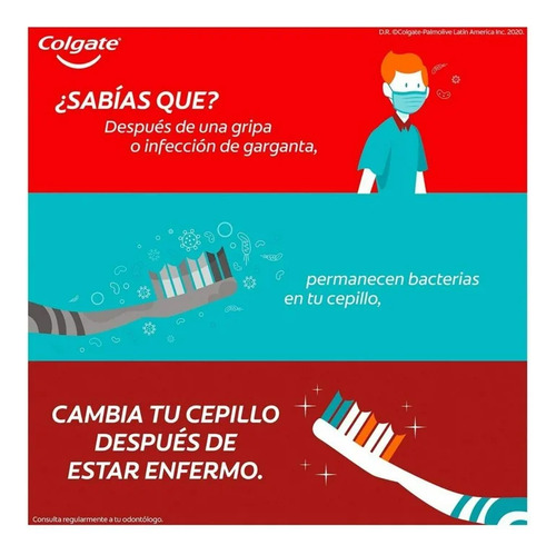 Cepillo Dental Colgate 360° Visible White Limpieza Completa