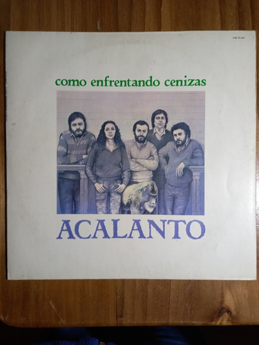 Acalanto - Como Enfrentando Cenizas - 1984 - Lp