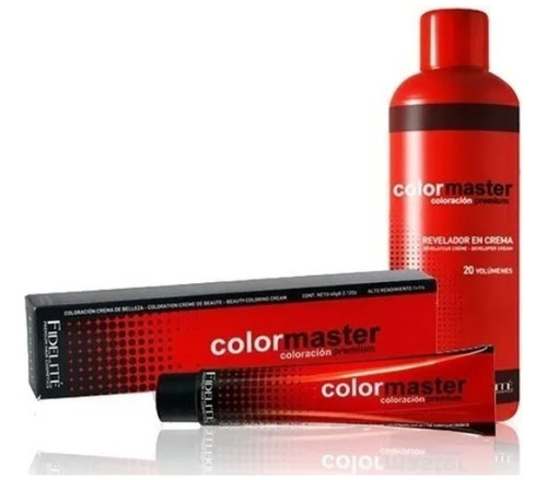 Fidelite Colormaster 12 Tinturas + 1 Oxidante 20vol X990ml