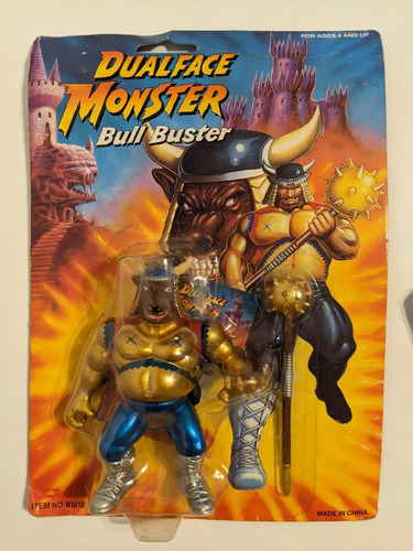 Mannix Dual Face Viking Warrior Bull Buster Overtopman