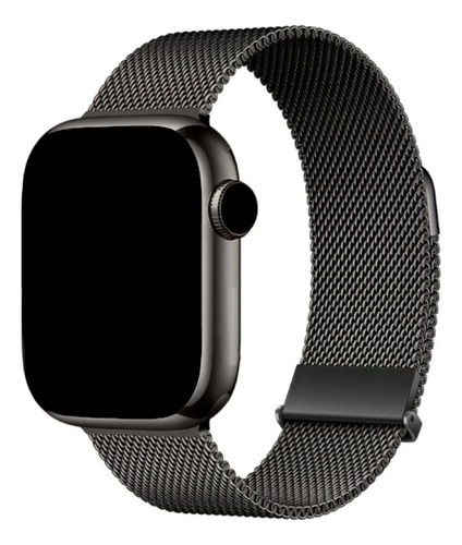 Pulseira Metal Milanês Para Apple Watch Series Iwo Luxo Aço